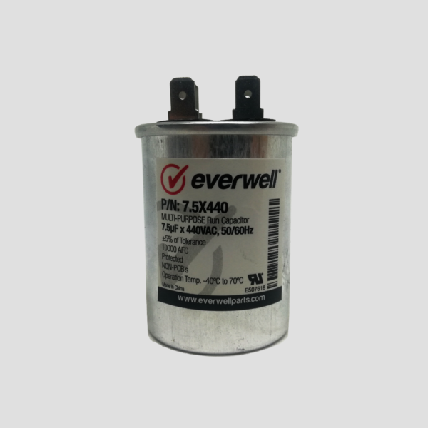 CAPACITOR DE MARCHA 7,5 MFDX440V – $4