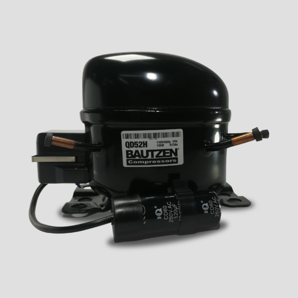 COMPRESOR RECIPROCANTE PARA NEVERA BAUTZEN R134A 1/6HP 110VAC 60 HZ LMHB/P 3 TUBOS – $65