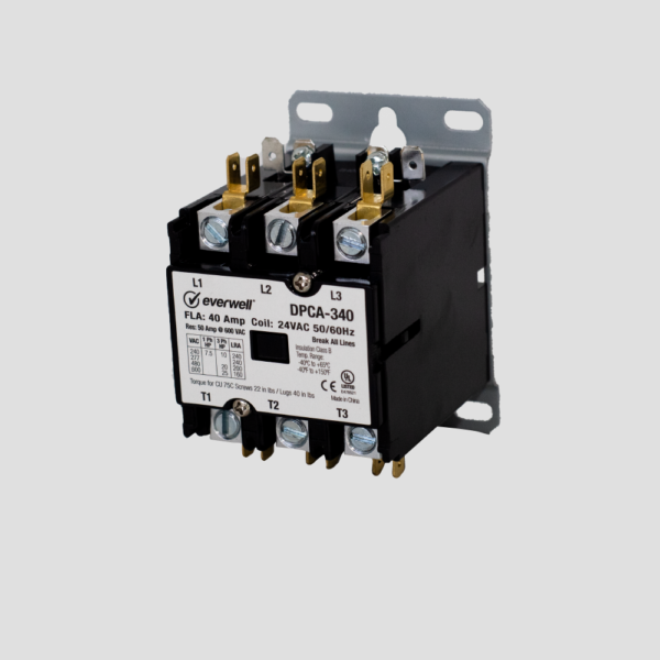 CONTACTOR 3POLOS DE 40AMP EN 240VAC – $15